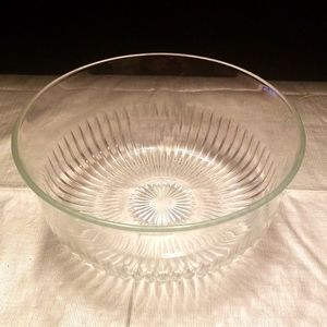 Reins Crystal Fruit/Salad Bowl France